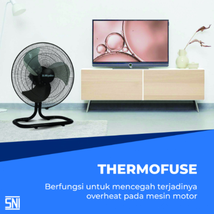 Miyako Industrial Desk Fan Alumunium 18 inch - KLB18